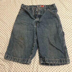 Women's Blue and Navy Shorts